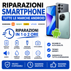 Riparazioni Smartphone, telefoni cellulari. Samsung e tutte le altre marche
