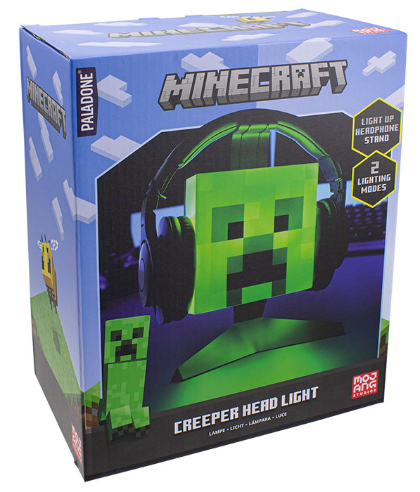 Lampada Minecraft - Creeper