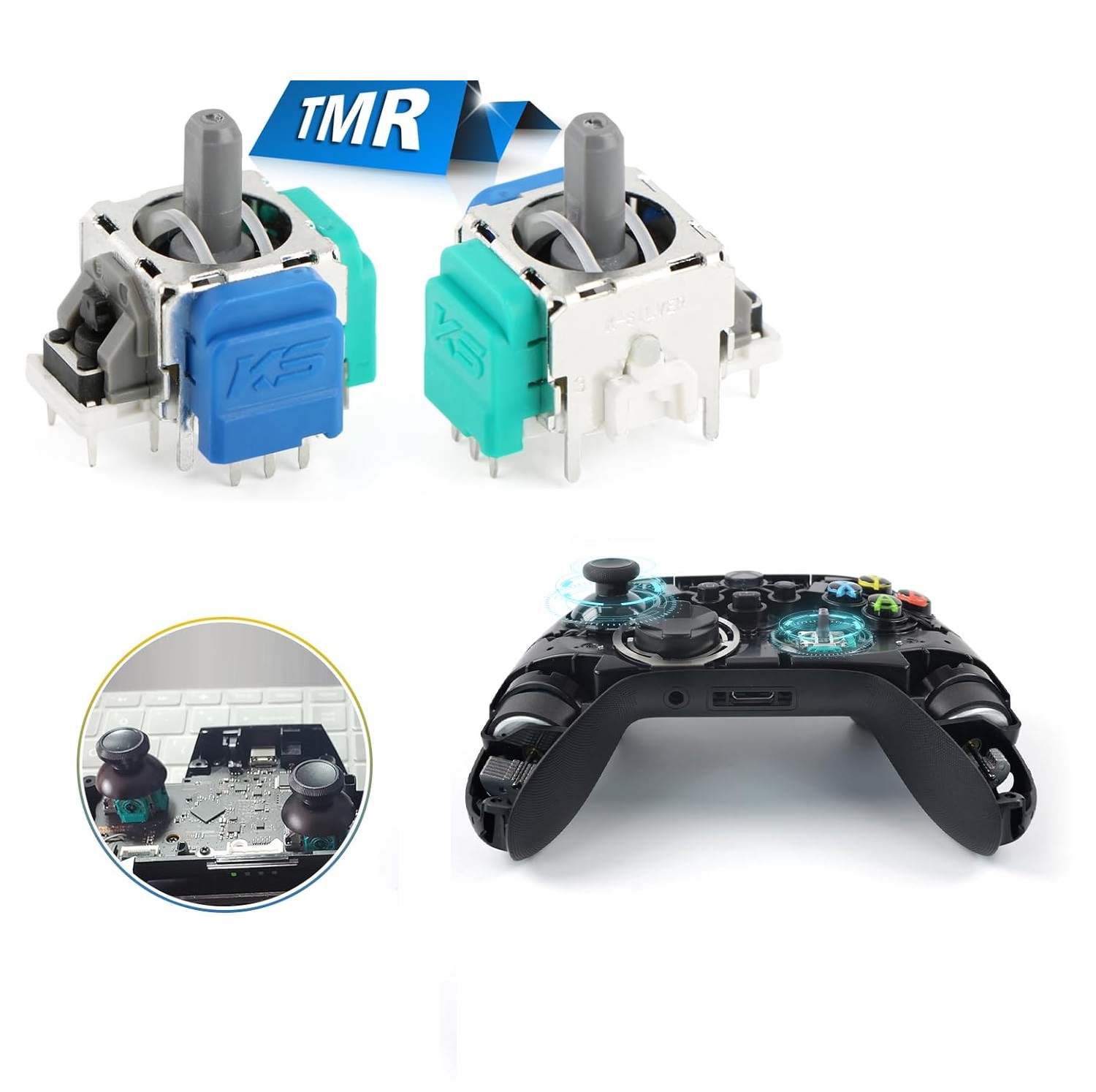 Riparazione Controller Xbox Series X/S con Sostituzione Analogici TMR Antidrift - immagine 4