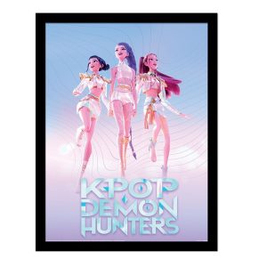 Quadro KPop Demon Hunters Collector Print Trio