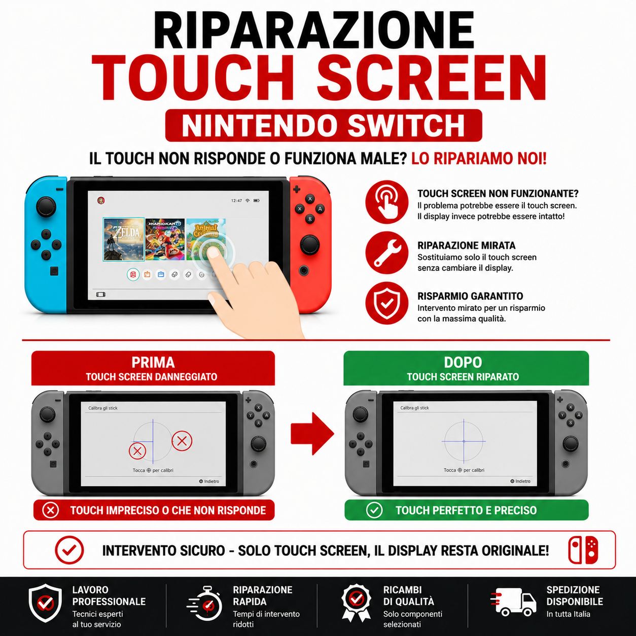 Riparazione Console Nintendo Switch - immagine 4